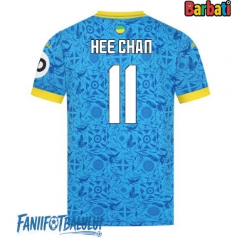 Wolves Hee-chan Hwang #11 Tricou Fotbal Replică 2025-26 Barbati Treilea